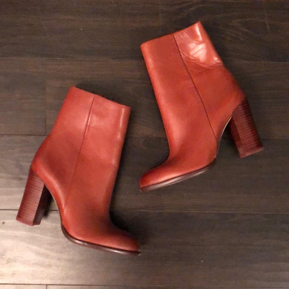 Sam Edelman new never worn size 5 boots, super cute, leather 3 3/4” heel